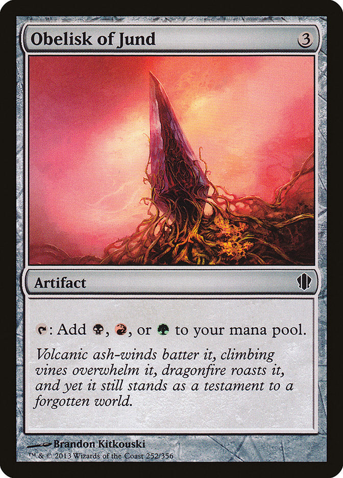 Obelisk of Jund [Commander 2013] | Boutique FDB TCG