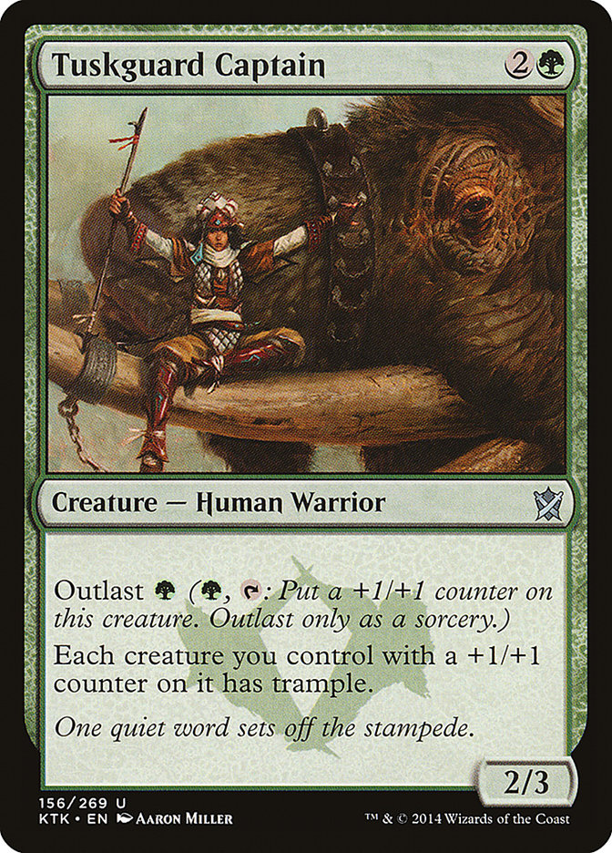 Tuskguard Captain [Khans of Tarkir] | Boutique FDB TCG