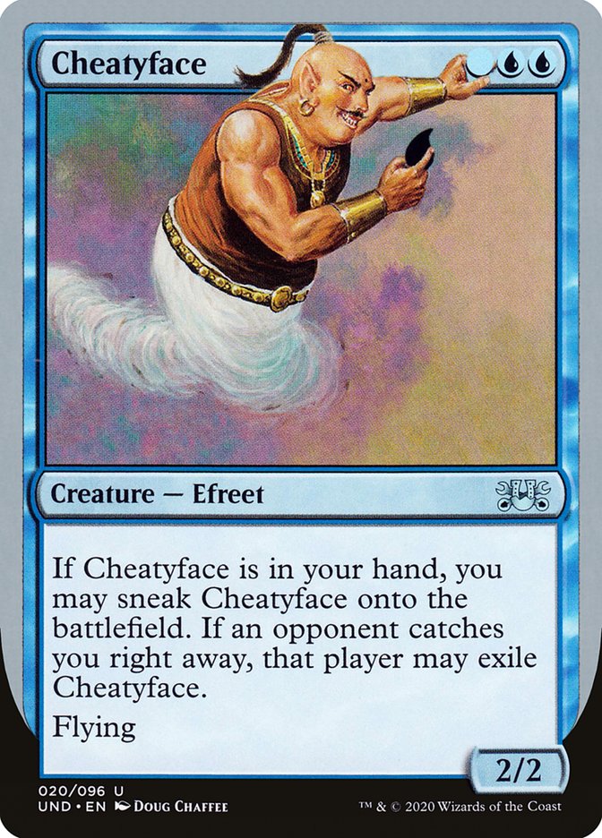 Cheatyface [Unsanctioned] | Boutique FDB TCG