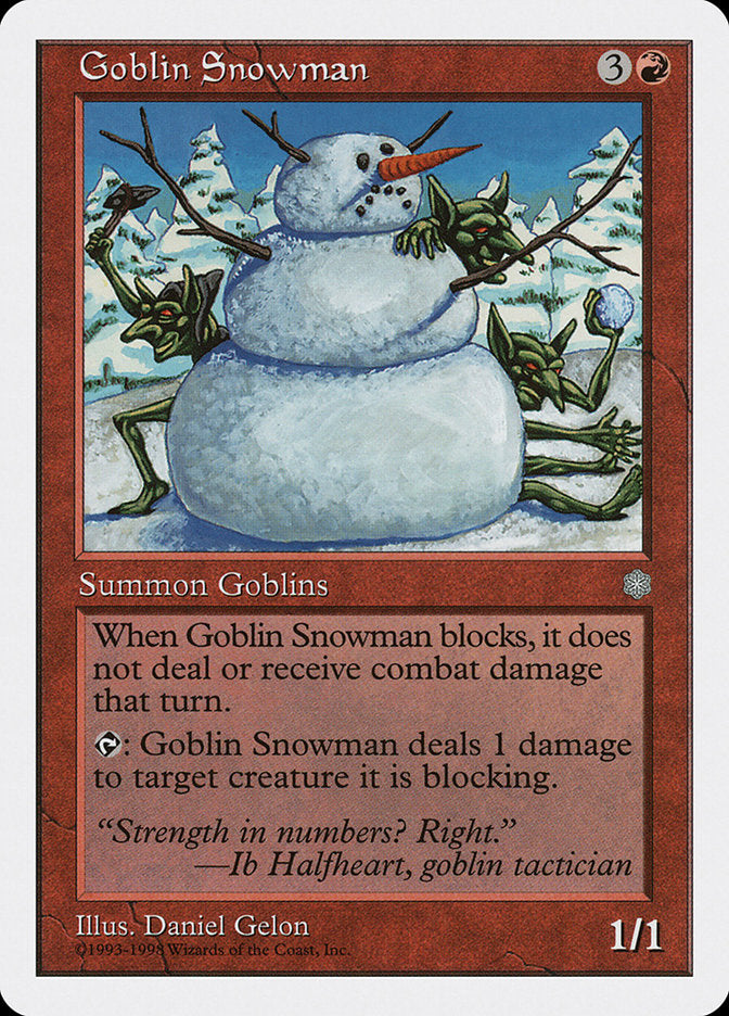 Goblin Snowman [Anthologies] | Boutique FDB TCG