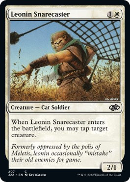 Leonin Snarecaster [Jumpstart 2022] | Boutique FDB TCG