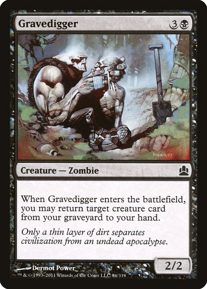 Gravedigger [Commander 2011] | Boutique FDB TCG