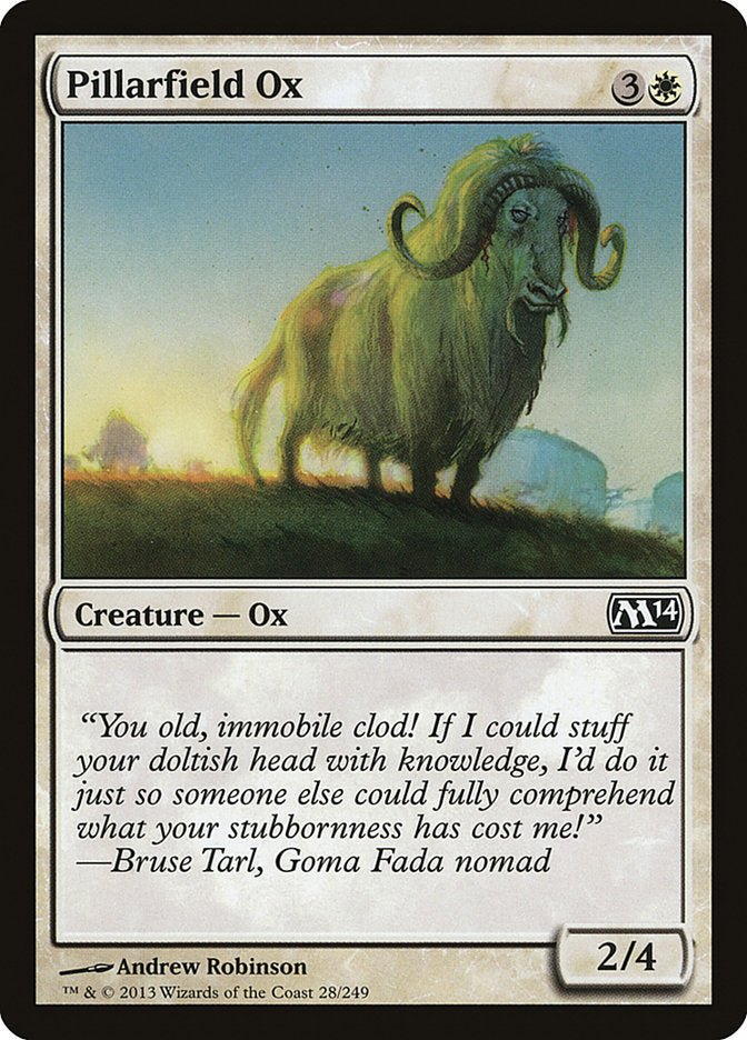 Pillarfield Ox [Magic 2014] | Boutique FDB TCG