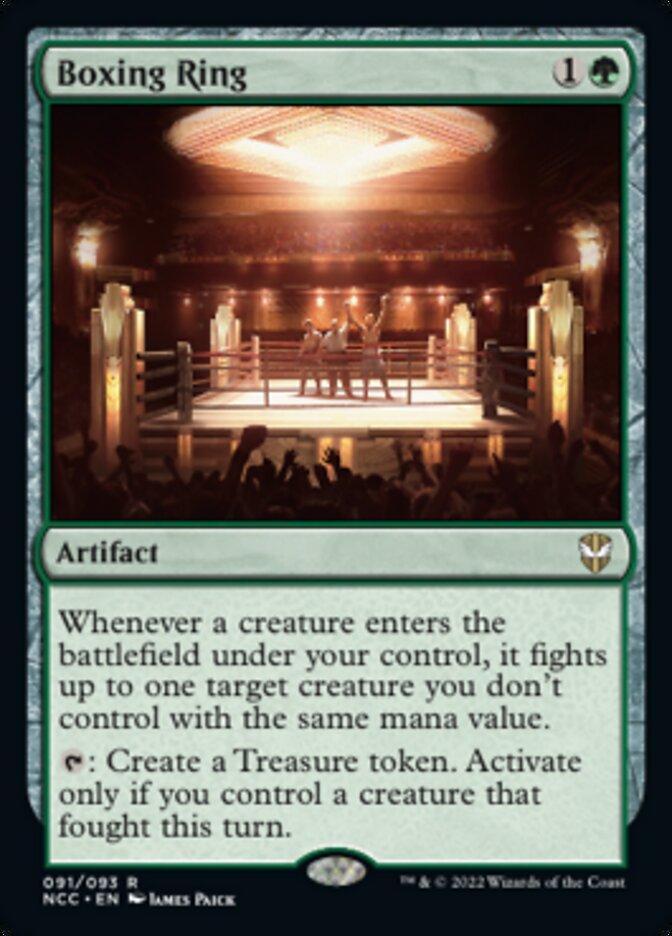 Boxing Ring [Streets of New Capenna Commander] | Boutique FDB TCG