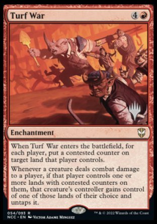 Turf War (Promo Pack) [Streets of New Capenna Commander Promos] | Boutique FDB TCG