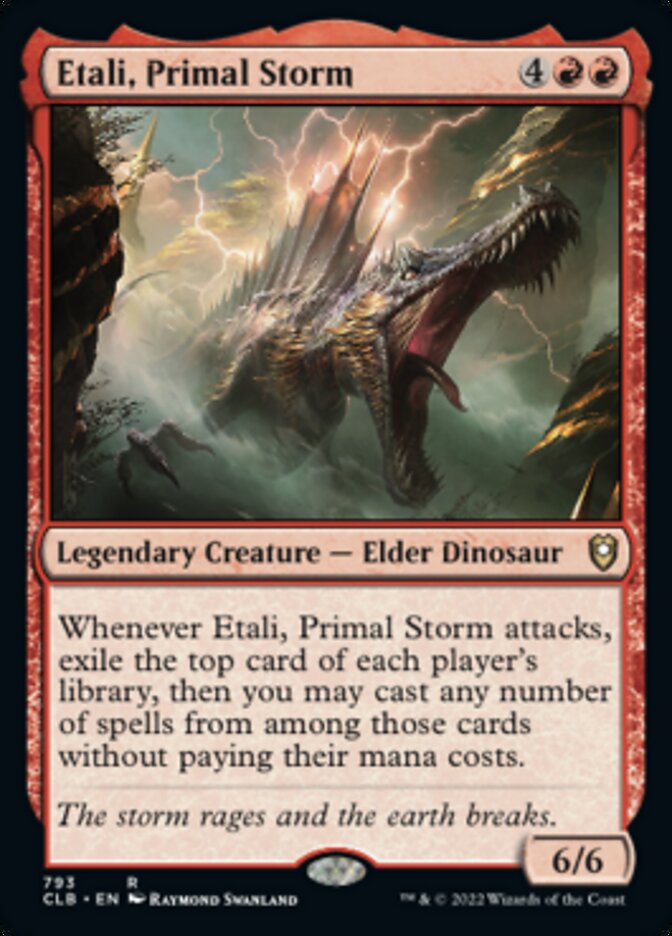Etali, Primal Storm [Commander Legends: Battle for Baldur's Gate] | Boutique FDB TCG