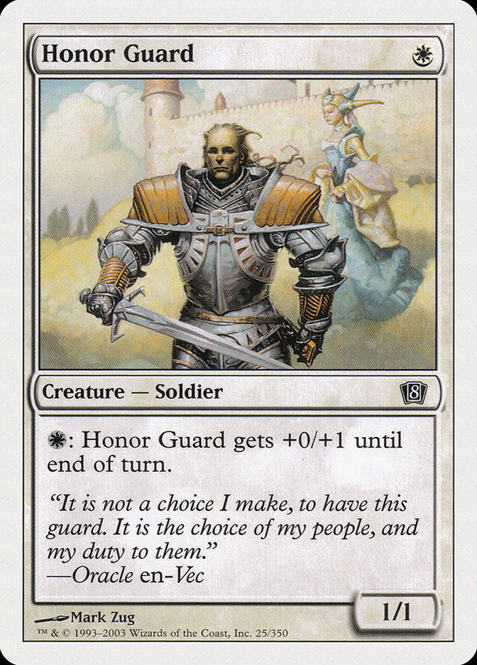 Honor Guard [Eighth Edition] | Boutique FDB TCG