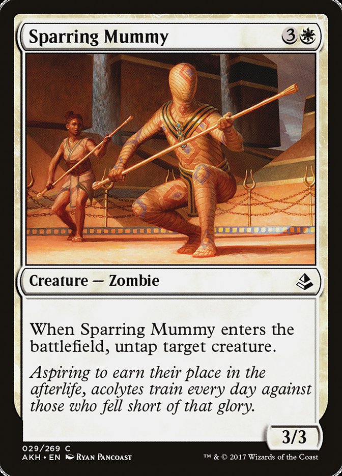 Sparring Mummy [Amonkhet] | Boutique FDB TCG