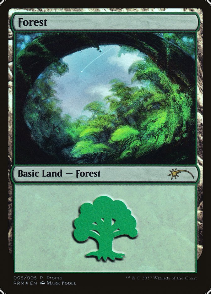 Forest (5) [2017 Gift Pack] | Boutique FDB TCG
