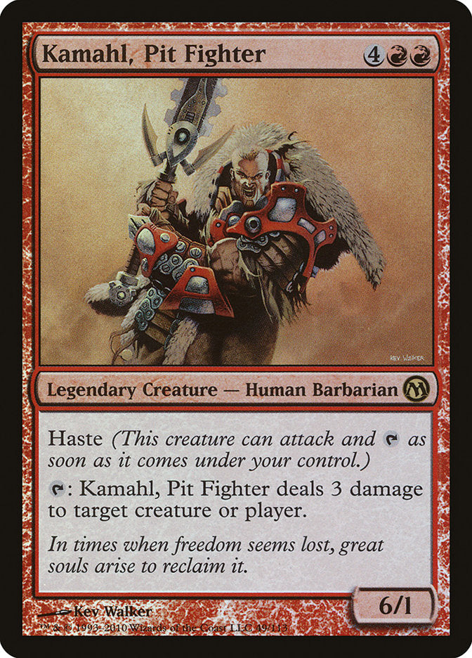 Kamahl, Pit Fighter [Duels of the Planeswalkers] | Boutique FDB TCG