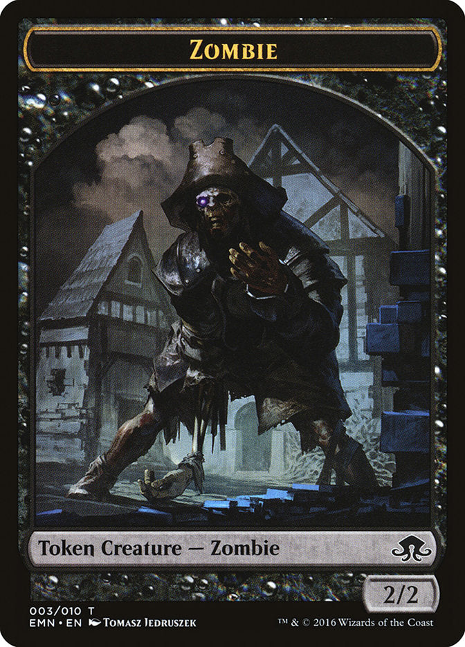 Zombie Token (003/010) [Eldritch Moon Tokens] | Boutique FDB TCG
