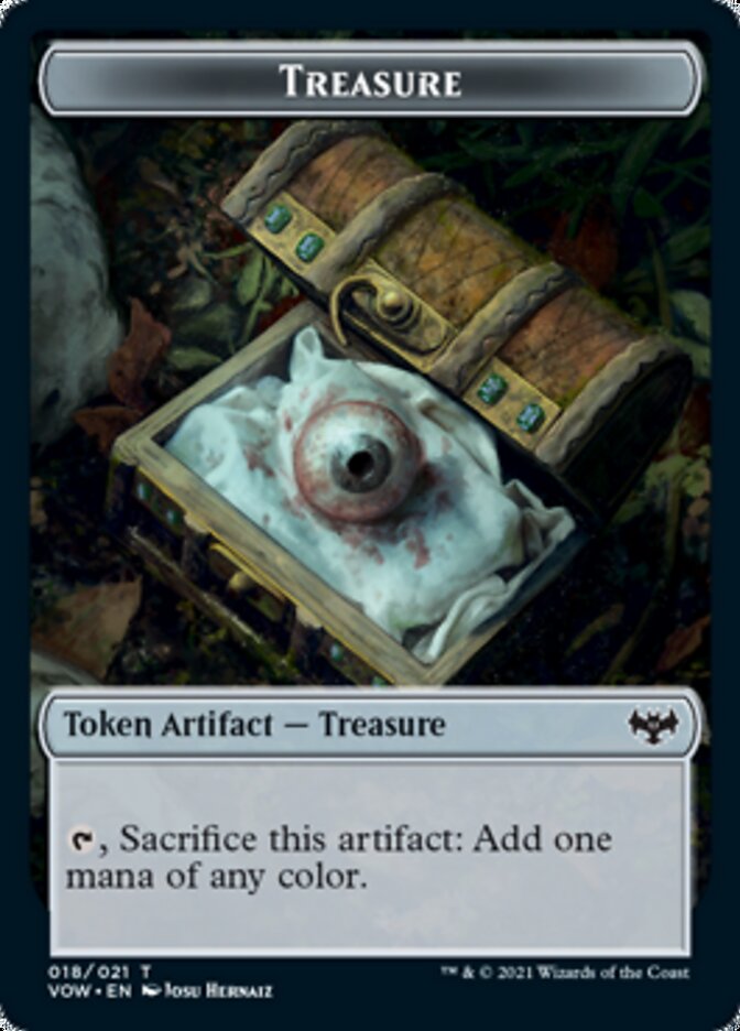 Treasure Token [Innistrad: Crimson Vow Tokens] | Boutique FDB TCG