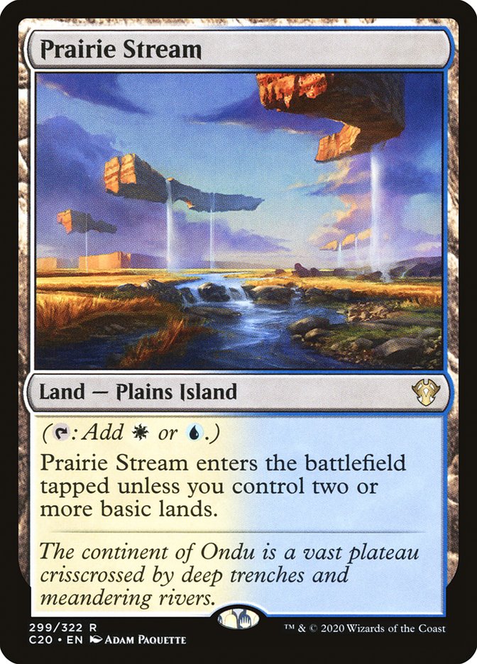 Prairie Stream [Commander 2020] | Boutique FDB TCG