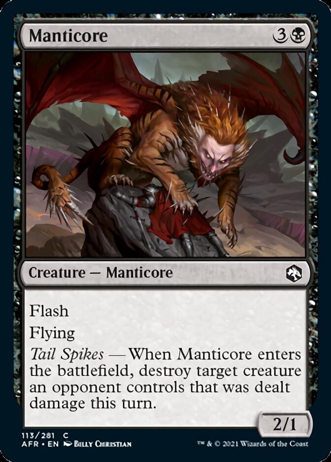 Manticore [Dungeons & Dragons: Adventures in the Forgotten Realms] | Boutique FDB TCG