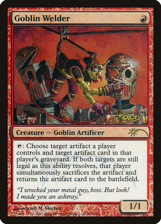 Goblin Welder [Judge Gift Cards 2011] | Boutique FDB TCG