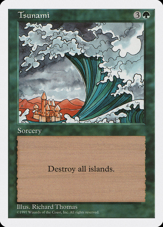 Tsunami [Fifth Edition] | Boutique FDB TCG