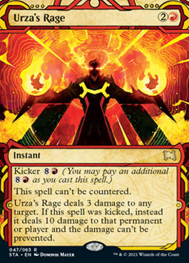 Urza's Rage (Foil Etched) [Strixhaven: School of Mages Mystical Archive] | Boutique FDB TCG