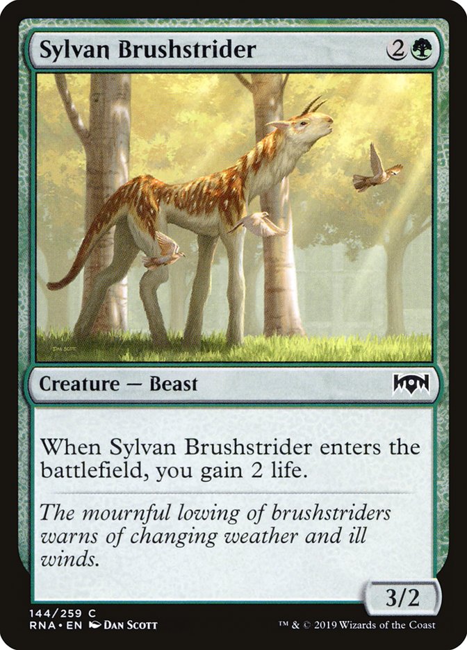 Sylvan Brushstrider [Ravnica Allegiance] | Boutique FDB TCG