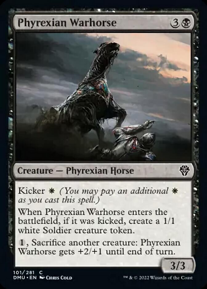 Phyrexian Warhorse [Dominaria United] | Boutique FDB TCG