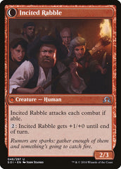 Town Gossipmonger // Incited Rabble [Shadows over Innistrad] | Boutique FDB TCG