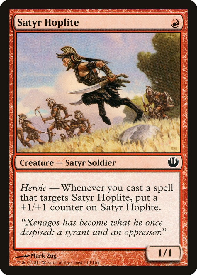 Satyr Hoplite [Journey into Nyx] | Boutique FDB TCG