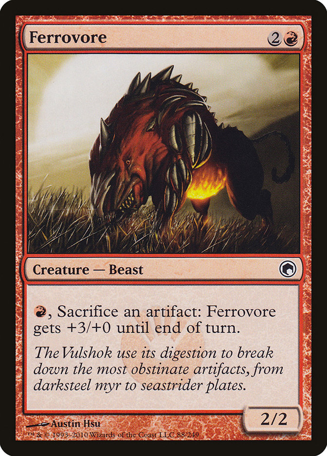 Ferrovore [Scars of Mirrodin] | Boutique FDB TCG