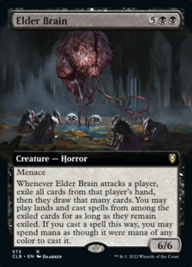 Elder Brain (Extended Art) [Commander Legends: Battle for Baldur's Gate] | Boutique FDB TCG