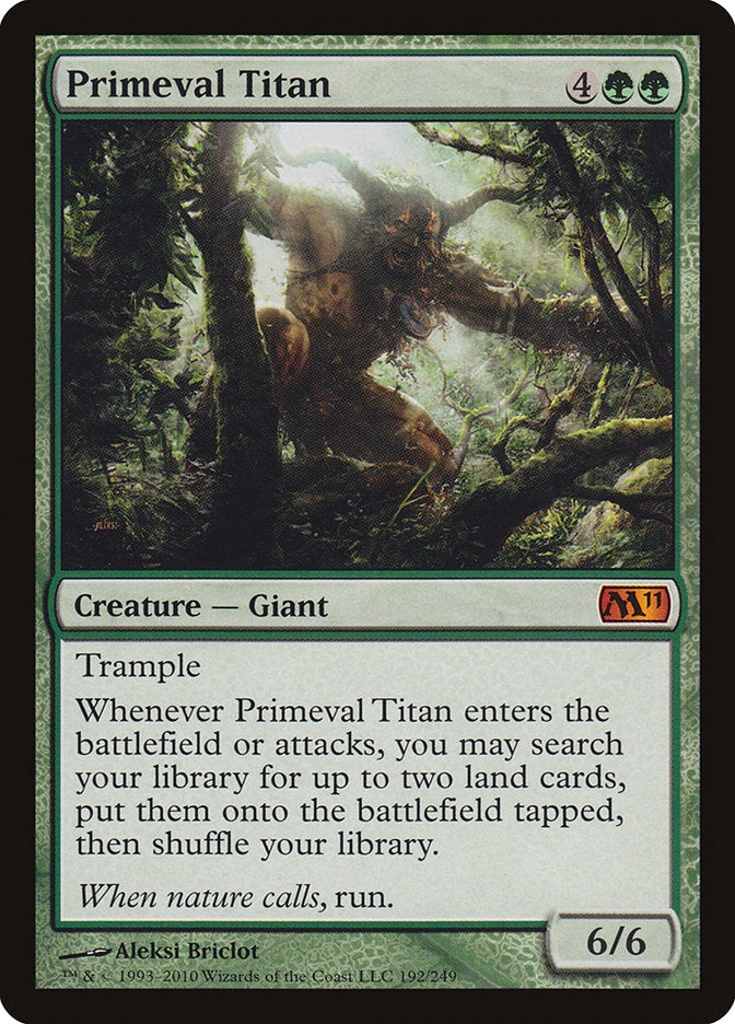 Primeval Titan [Magic 2011] | Boutique FDB TCG