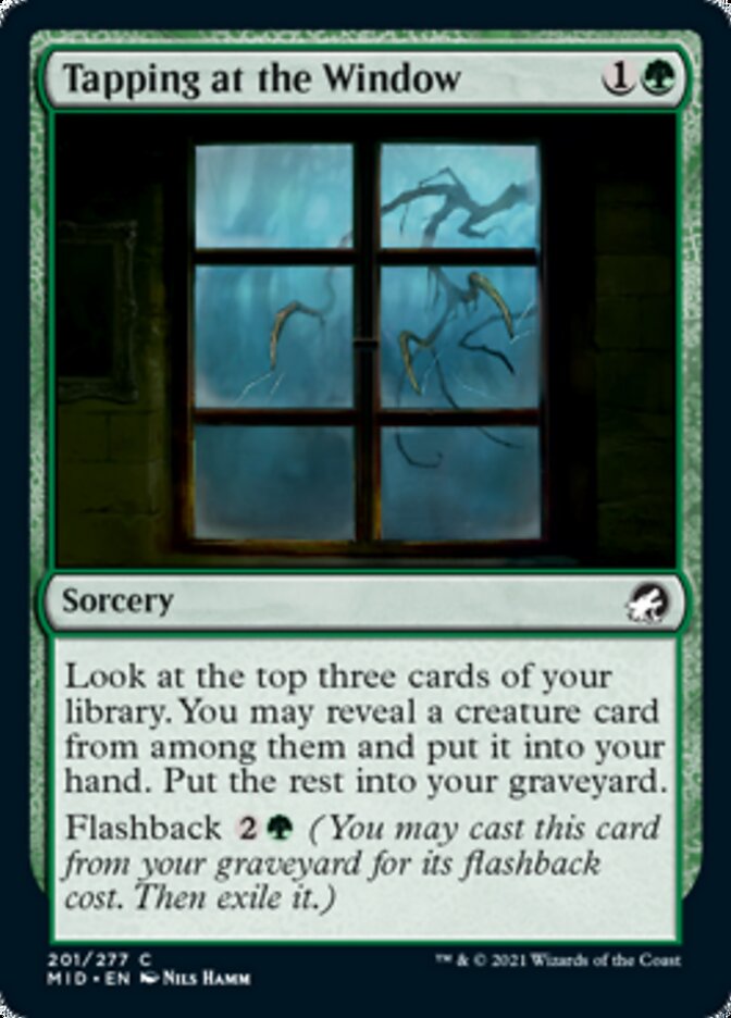 Tapping at the Window [Innistrad: Midnight Hunt] | Boutique FDB TCG