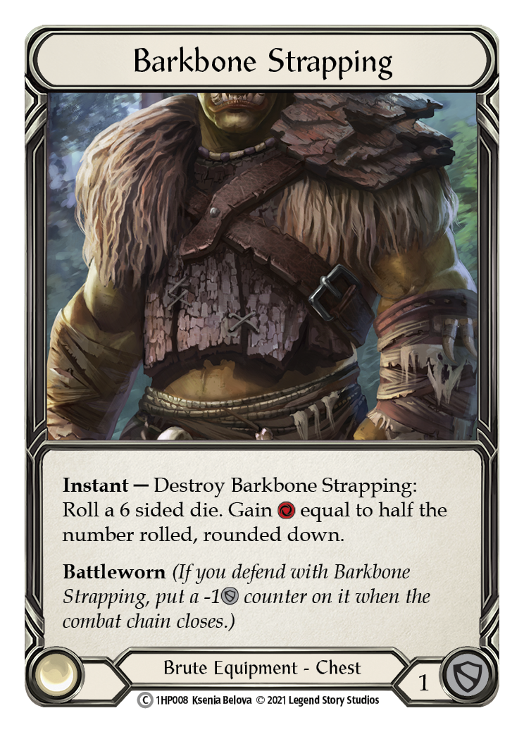 Barkbone Strapping [1HP008] (History Pack 1) | Boutique FDB TCG