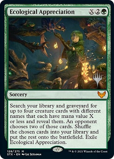 Ecological Appreciation (Promo Pack) [Strixhaven: School of Mages Promos] | Boutique FDB TCG