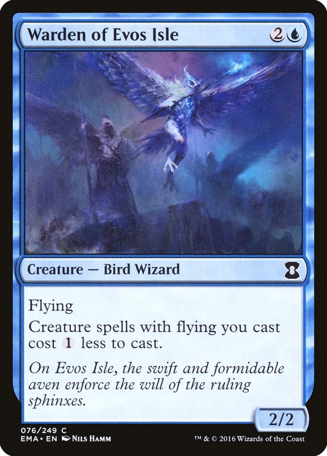 Warden of Evos Isle [Eternal Masters] | Boutique FDB TCG