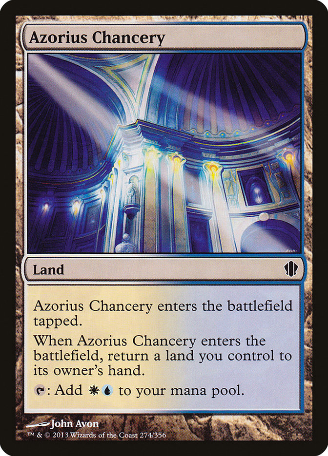 Azorius Chancery [Commander 2013] | Boutique FDB TCG