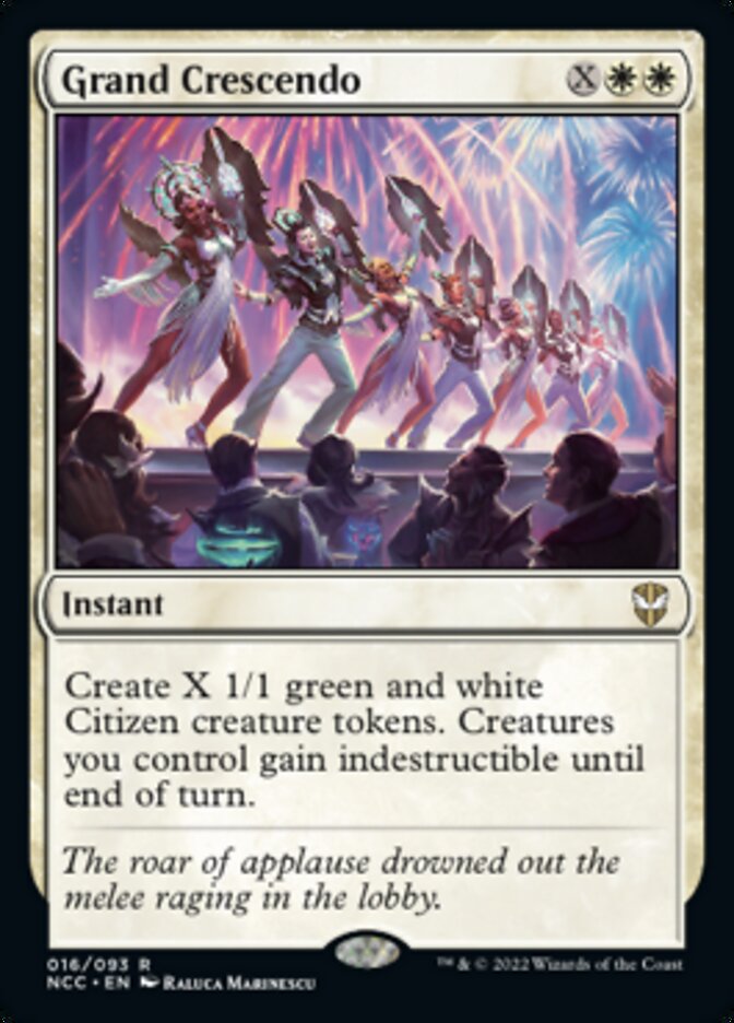 Grand Crescendo [Streets of New Capenna Commander] | Boutique FDB TCG
