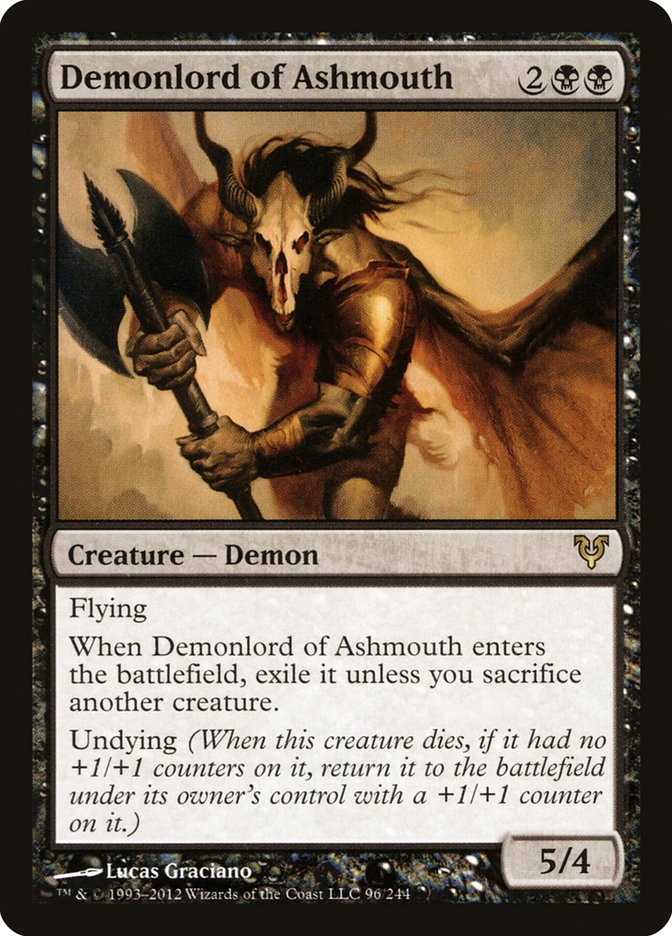 Demonlord of Ashmouth [Avacyn Restored] | Boutique FDB TCG