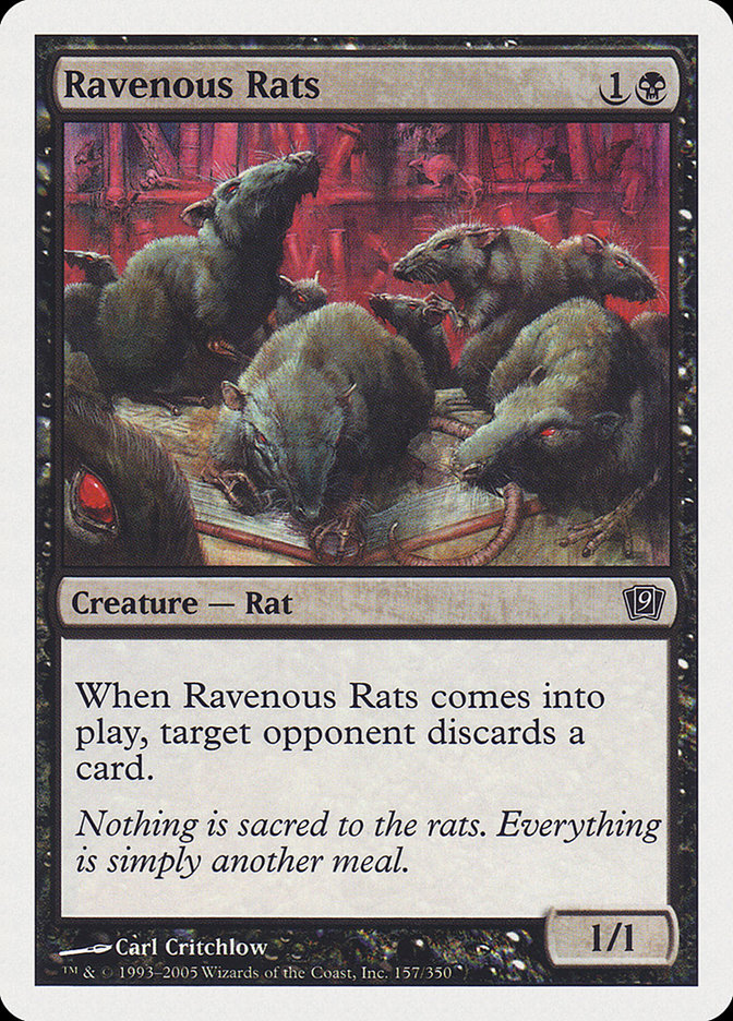 Ravenous Rats [Ninth Edition] | Boutique FDB TCG