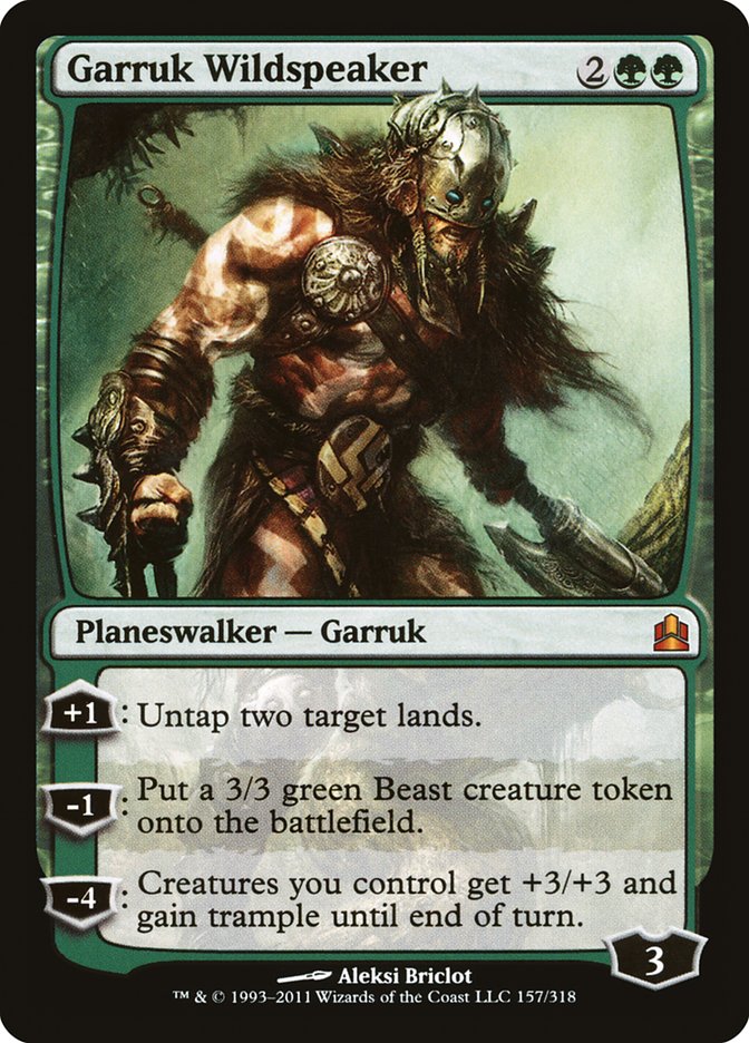 Garruk Wildspeaker [Commander 2011] | Boutique FDB TCG