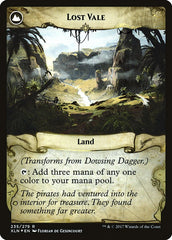 Dowsing Dagger // Lost Vale [Ixalan Prerelease Promos] | Boutique FDB TCG