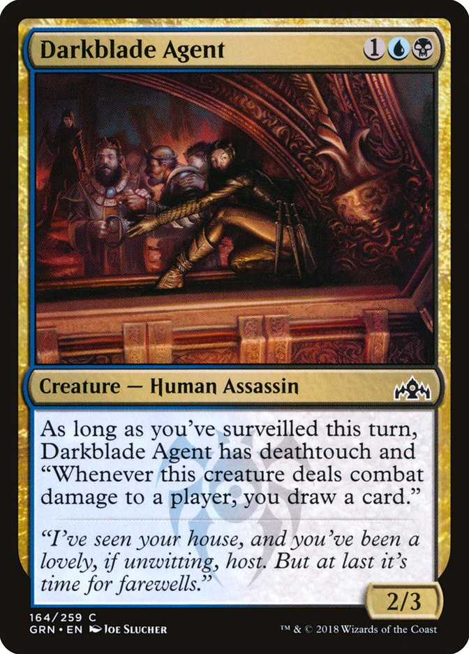 Darkblade Agent [Guilds of Ravnica] | Boutique FDB TCG