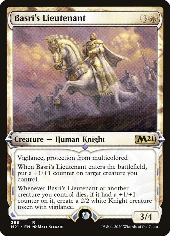 Basri's Lieutenant (Showcase) [Core Set 2021] | Boutique FDB TCG