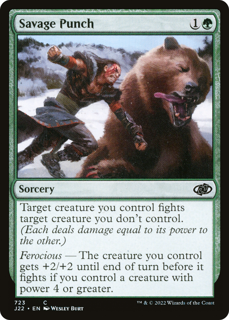 Savage Punch [Jumpstart 2022] | Boutique FDB TCG