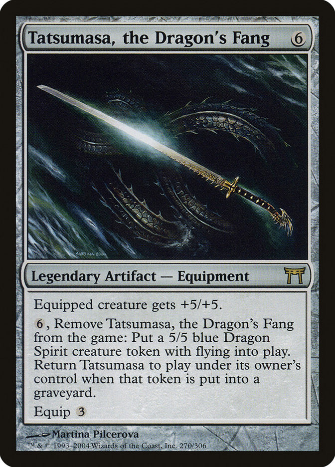 Tatsumasa, the Dragon's Fang [Champions of Kamigawa] | Boutique FDB TCG