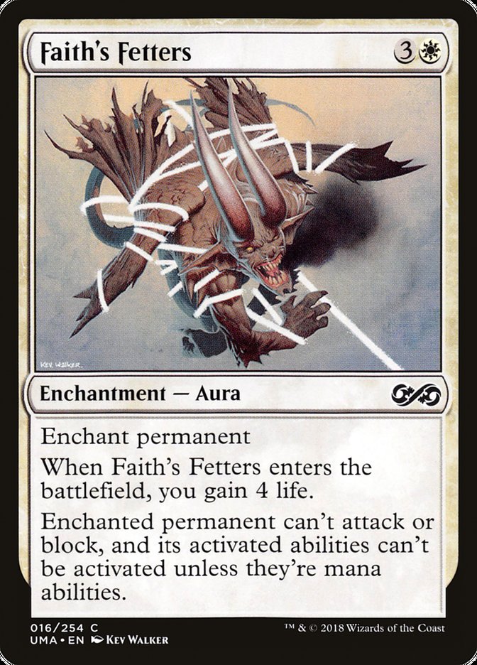 Faith's Fetters [Ultimate Masters] | Boutique FDB TCG