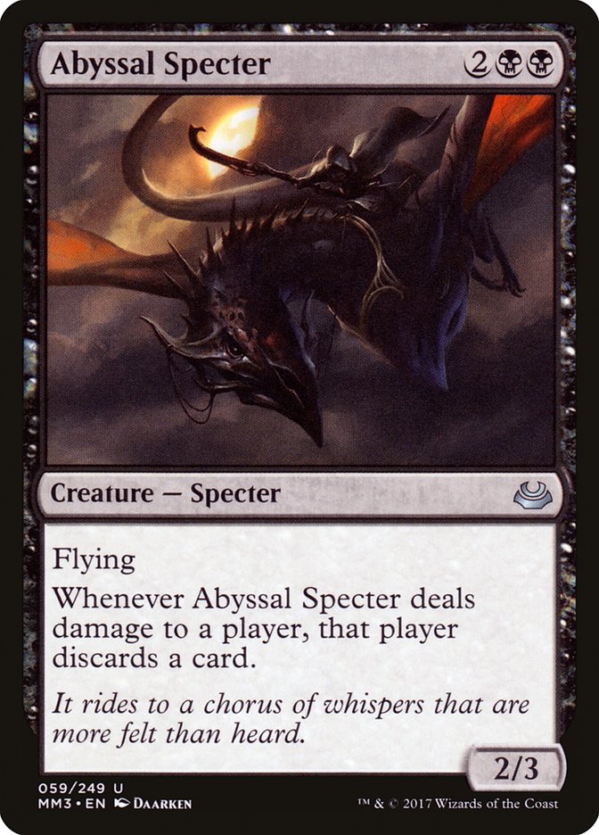 Abyssal Specter [Modern Masters 2017] | Boutique FDB TCG