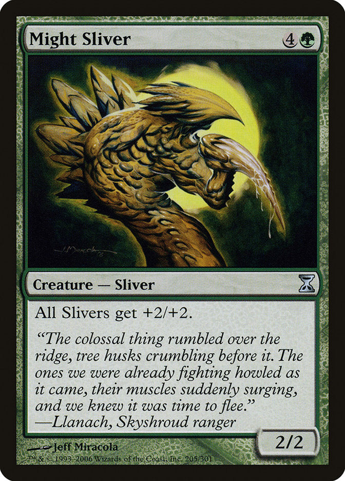 Might Sliver [Time Spiral] | Boutique FDB TCG