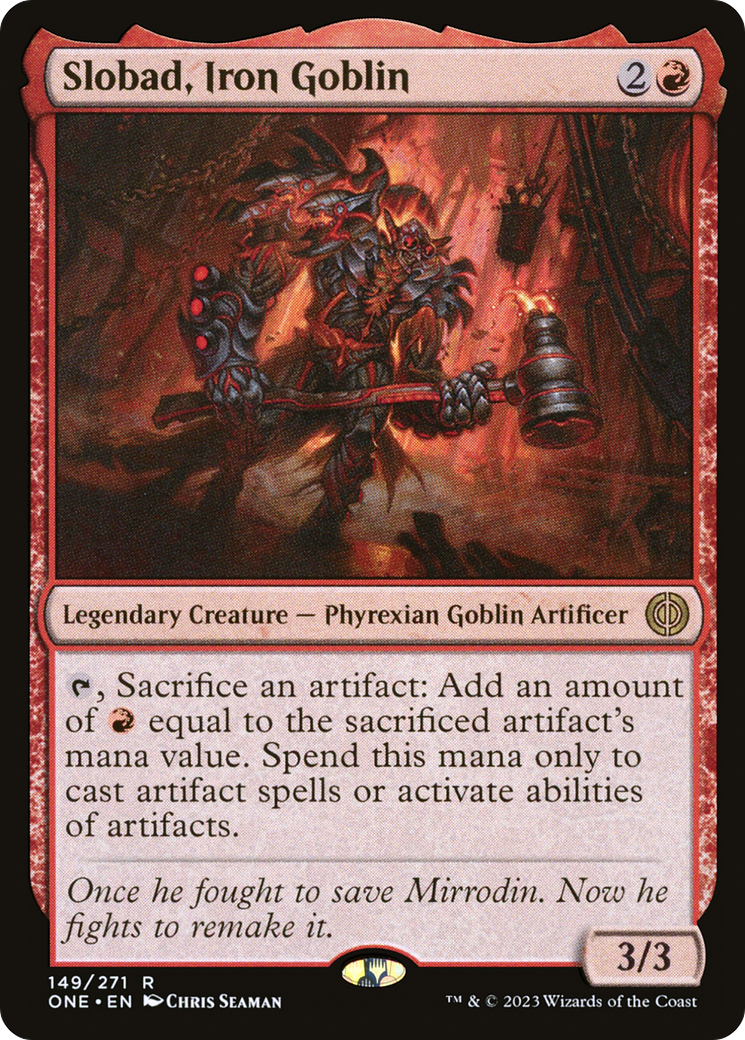 Slobad, Iron Goblin [Phyrexia: All Will Be One] | Boutique FDB TCG