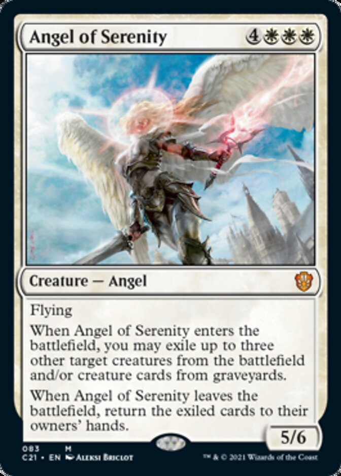 Angel of Serenity [Commander 2021] | Boutique FDB TCG