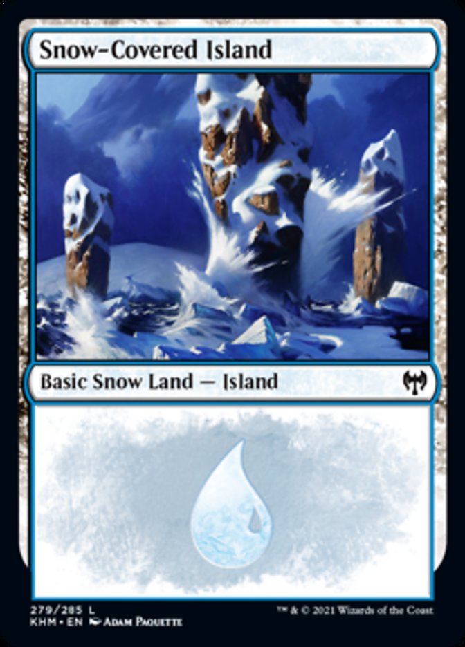 Snow-Covered Island (279) [Kaldheim] | Boutique FDB TCG