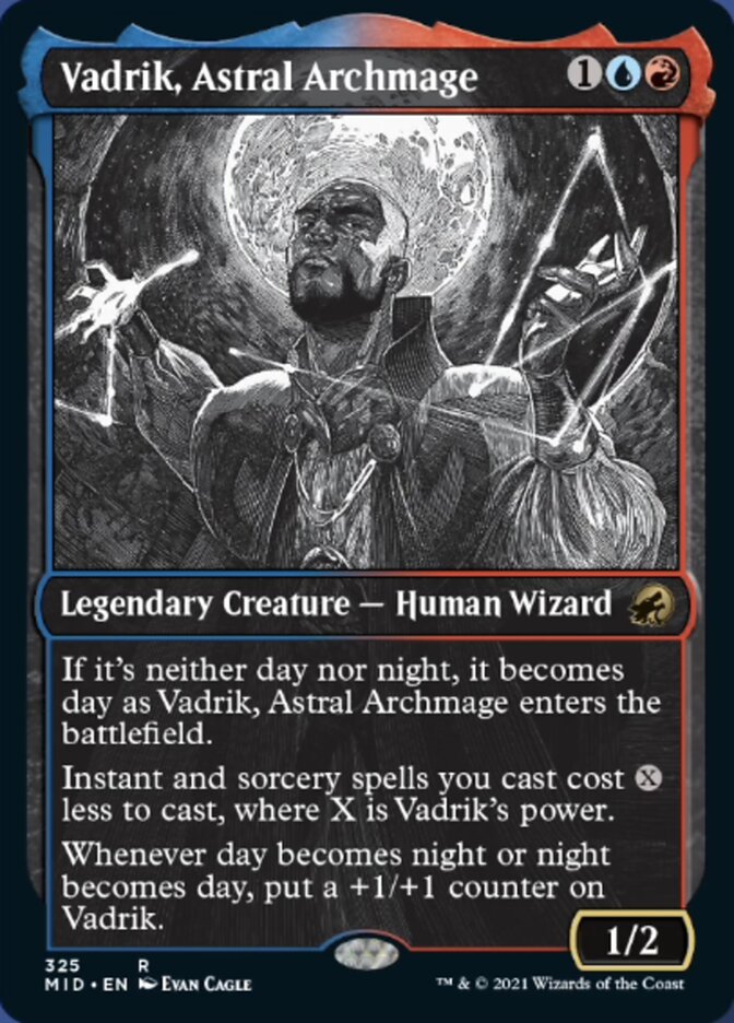 Vadrik, Astral Archmage (Showcase Eternal Night) [Innistrad: Midnight Hunt] | Boutique FDB TCG