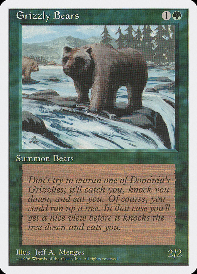 Grizzly Bears [Introductory Two-Player Set] | Boutique FDB TCG
